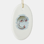 Vangst Keramisch Ornament (Rechts)