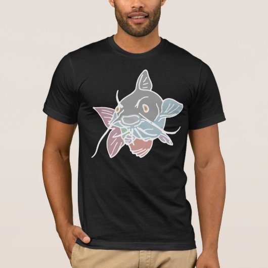 Vangst komt voor jou t-shirt (Voorkant)