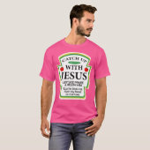 Vangst met Jezus Christelijke Gift T-shirt (Voorkant volledig)