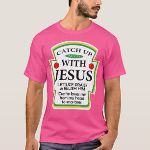 Vangst met Jezus Christelijke Gift T-shirt
