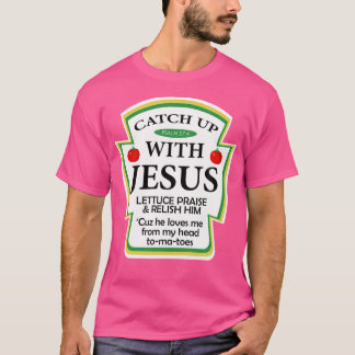Vangst met Jezus Christelijke Gift T-shirt