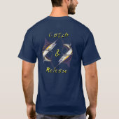 Vangst~n~Release Marlins-w/ZU-kreeft vooraan T-shirt (Achterkant)