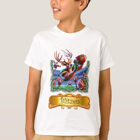 vangst van Blitzen T-shirt (Voorkant)
