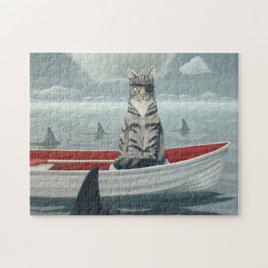 Vangst van de dag legpuzzel (Horizontaal)