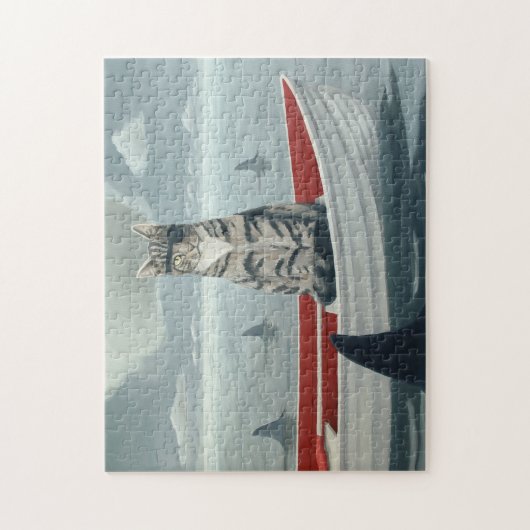 Vangst van de dag legpuzzel (Verticaal)