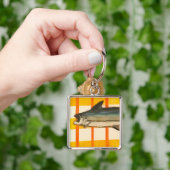 Vangst van de dag sleutelhanger (Hand)