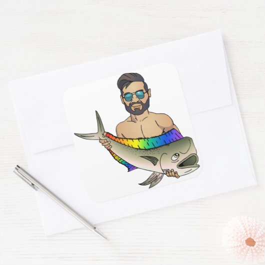 Vangst van de Gay Sticker (Envelop)