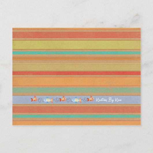 Vangst van het Briefkaart van de dag (Achterkant)