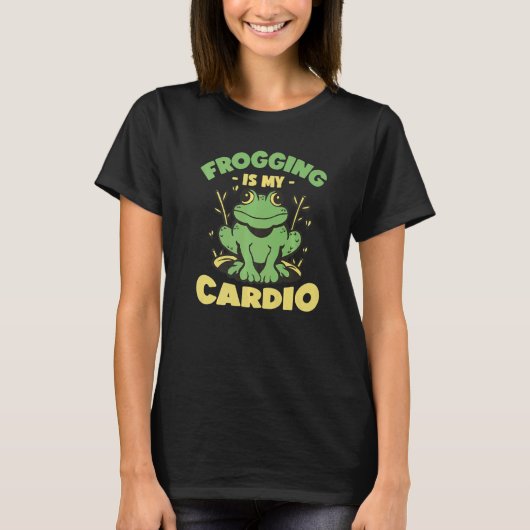 Vangst van kikkerviskvis t-shirt (Voorkant)