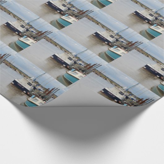 Vangst voor motorboten 22 cadeaupapier (Hoek)