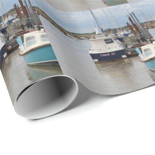 Vangst voor motorboten 22 cadeaupapier (Rol Hoek)