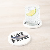 Vangst Zandsteen Onderzetter (Zijkant)