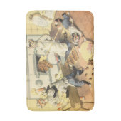 VANGSTEN: Ballyhoo bij de bakkerij - Bath Mat (Voorkant Verticaal)