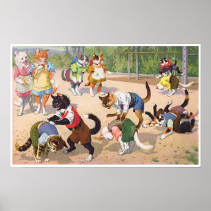 VANGSTEN: Een wild spel van Leap    FrogPoster Art Poster