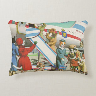 VANGSTEN: Kat'Bon Voyage - Accent Cushion Accent Kussen