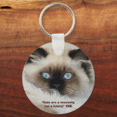 "VANGSTEN ZIJN EEN NOODZAAK..." Sleutelketen Sleutelhanger (Voorkant)