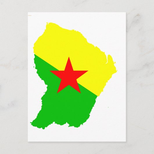 Vangstkaart FRENCH Guiana Briefkaart (Voorkant)