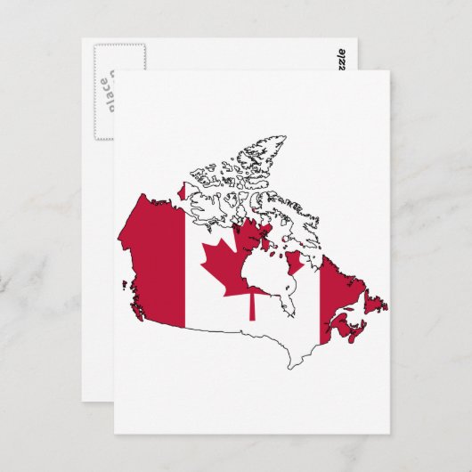 Vangstkaart van Canada Briefkaart (Voorkant / Achterkant)