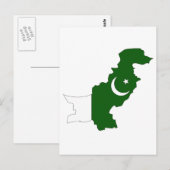 Vangstkaart van Pakistan Briefkaart (Voorkant / Achterkant)