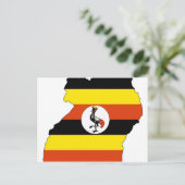 Vangstkaart van Uganda Briefkaart (Staand voorkant)