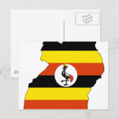 Vangstkaart van Uganda Briefkaart (Voorkant / Achterkant)