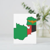 Vangstkaart van Zambia Briefkaart (Staand voorkant)