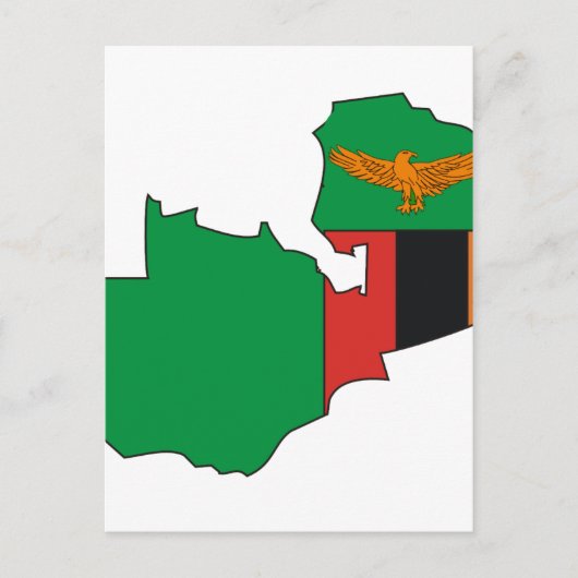 Vangstkaart van Zambia Briefkaart (Voorkant)
