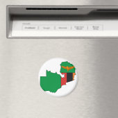 Vangstkaart van Zambia Magneet (Insitu (Vaatwasser))