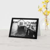 Vangstkrabben bij koloniaal strand, VA 1914 Kaart (Gele Bloem)