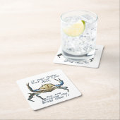 Vangstkrabben, grappige papieren Onderzetters (Insitu)