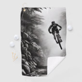 Vangstlucht - Bergbakketzak voor digitale micropos Golfhanddoek (Insitu)