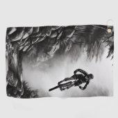 Vangstlucht - Bergbakketzak voor digitale micropos Golfhanddoek (Horizontaal)