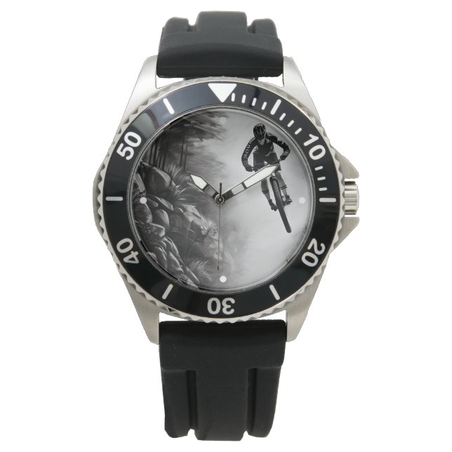 Vangstlucht - Bergbakketzak voor digitale micropos Horloge (Voorkant)