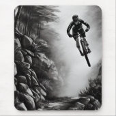 Vangstlucht - Bergbakketzak voor digitale micropos Muismat (Voorkant)