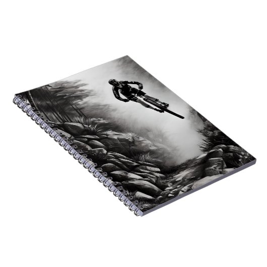 Vangstlucht - Bergbakketzak voor digitale micropos Notitieboek (Rechterzijde)