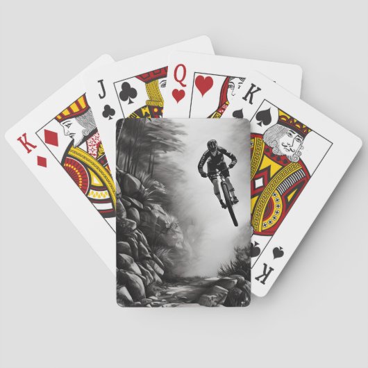 Vangstlucht - Bergbakketzak voor digitale micropos Pokerkaarten (Achterkant)