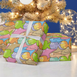 Vangstpapier voor Cartoon Cadeaupapier