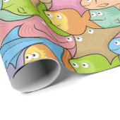 Vangstpapier voor Cartoon Cadeaupapier (Rol Hoek)