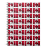 Vangstpatroon van Canada Notitieboek (Voorkant)