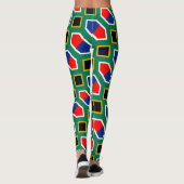 Vangstpatroon Zuid-Afrika Leggings (Achterkant)