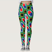 Vangstpatroon Zuid-Afrika Leggings (Voorkant)