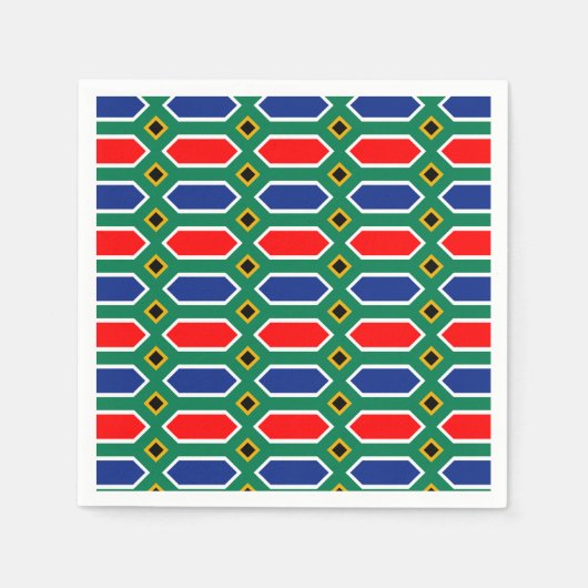 Vangstpatroon Zuid-Afrika Servet (Voorkant)