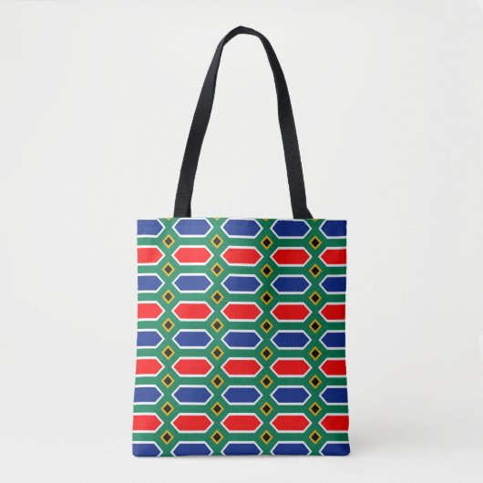 Vangstpatroon Zuid-Afrika Tote Bag (Voorkant)