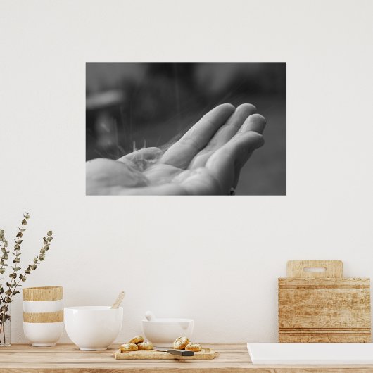 Vangstregen Poster (Keuken)