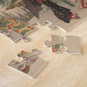 Vangstvaten (kleurhoutdoorsnede) legpuzzel (Zijkant)