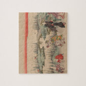 Vangstvaten (kleurhoutdoorsnede) legpuzzel (Verticaal)