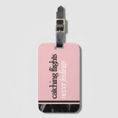 Vangstvlucht Bagagelabel (Voorkant (verticaal))