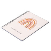 Vangstwensen Boho Rainbow Notitieboek (Linkerzijde)