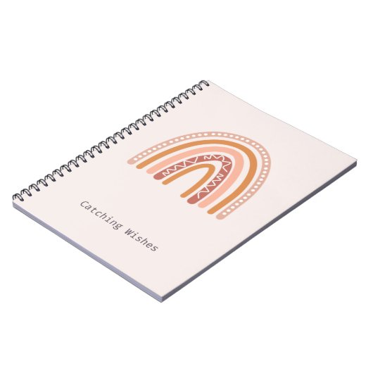 Vangstwensen Boho Rainbow Notitieboek (Linkerzijde)
