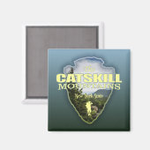 Vangstziekte Mtns (pijlpunt) Magneet (Voorkant / Achterkant)